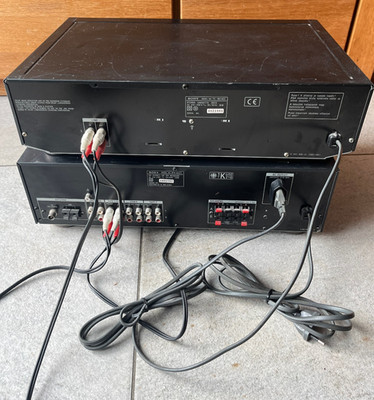 SONY Receiver STR-GX311 und Sony Cassettendeck TC-WE 405 voll funktionsfähig