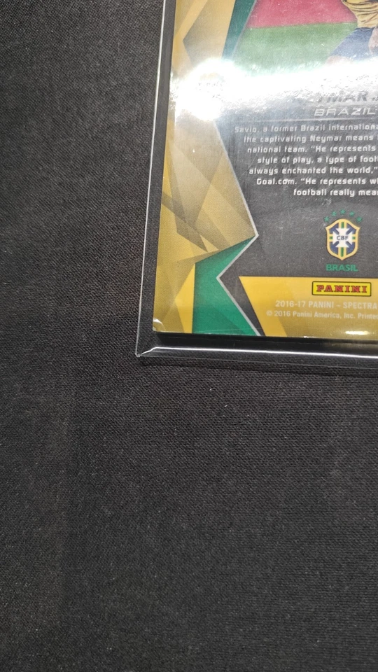 2016-17 Panini Spectra Neon Blue 28/75 Neymar Jr #41 - Image 3 of 4