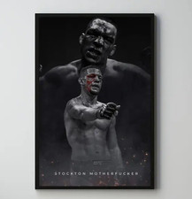 Nate Diaz Poster 24x36 Unframed UFC Fighter Athlete Motivation Wall Art Print