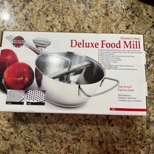 Norpro 2 Quart Multi Purpose Food Mill with 2 Discs, Stainless Steel