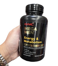 GNC Mega Men Multivitaminico Energia e Metabolismo 180 Capsule
