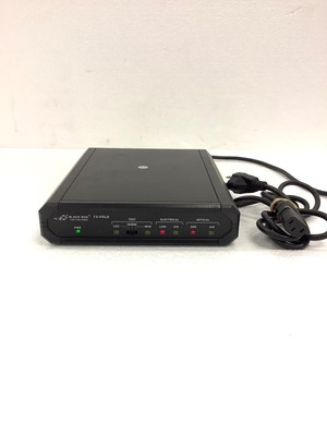 Black Box T3-Fold MT619A-ST-R2 Fiber Optic Line Driver W/Power Cord WORKING
