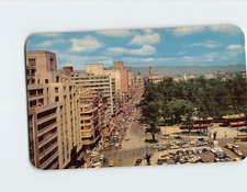 Postcard View of Mexico City looking down Juarez Ave. Mexico City Mexico
