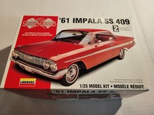 Lindberg 61 Impala Ss 409-model Kit C-1