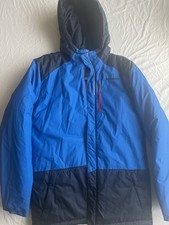 Columbia Boys' Insulated Winter Jacket Coat Blue/Black Size 18/20 XL