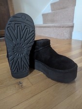 UGG Classic Ultra Mini Platform Boot for Women, size 4 UK great condition