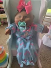 2008 BABYLAND EXCLUSIVE PREEMIE AA PACI FACE Beautiful Baby Doll