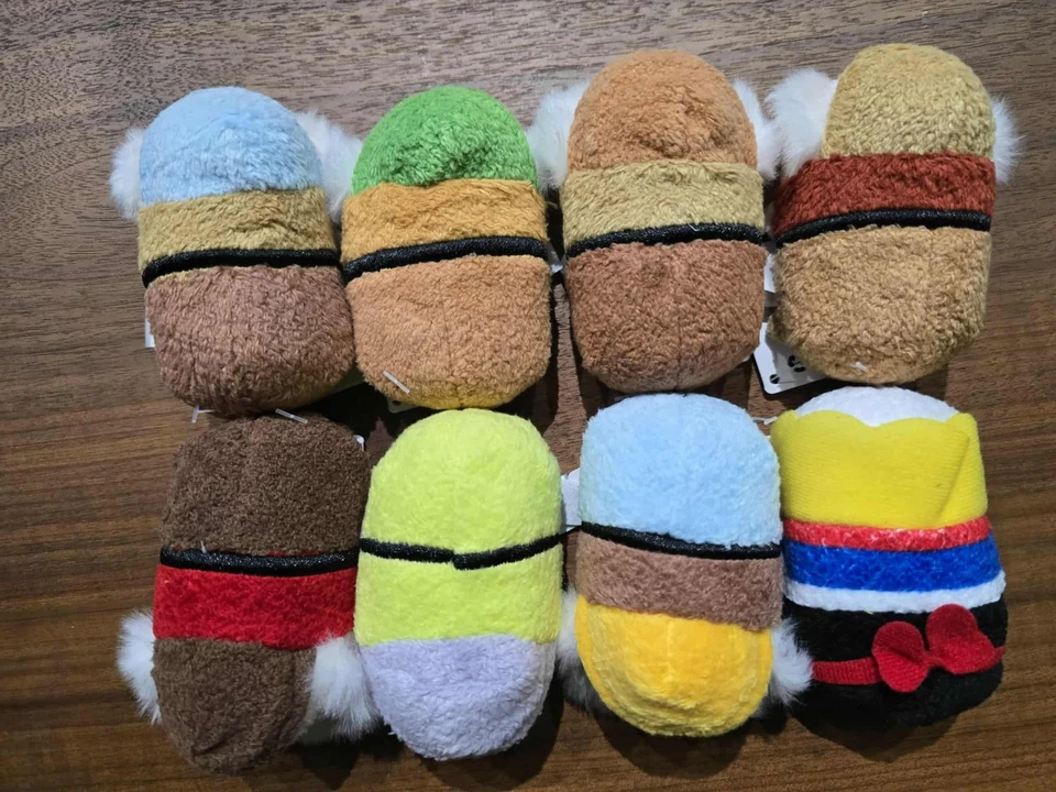 Disney Snow White & The Seven Dwarfs Tsum Tsum 3.5" Mini Plush Complete Set- NWT - Image 3 of 3