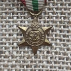 WW2 Italy Star Miniature Medal & Ribbon - British Military Campaign Award WWII