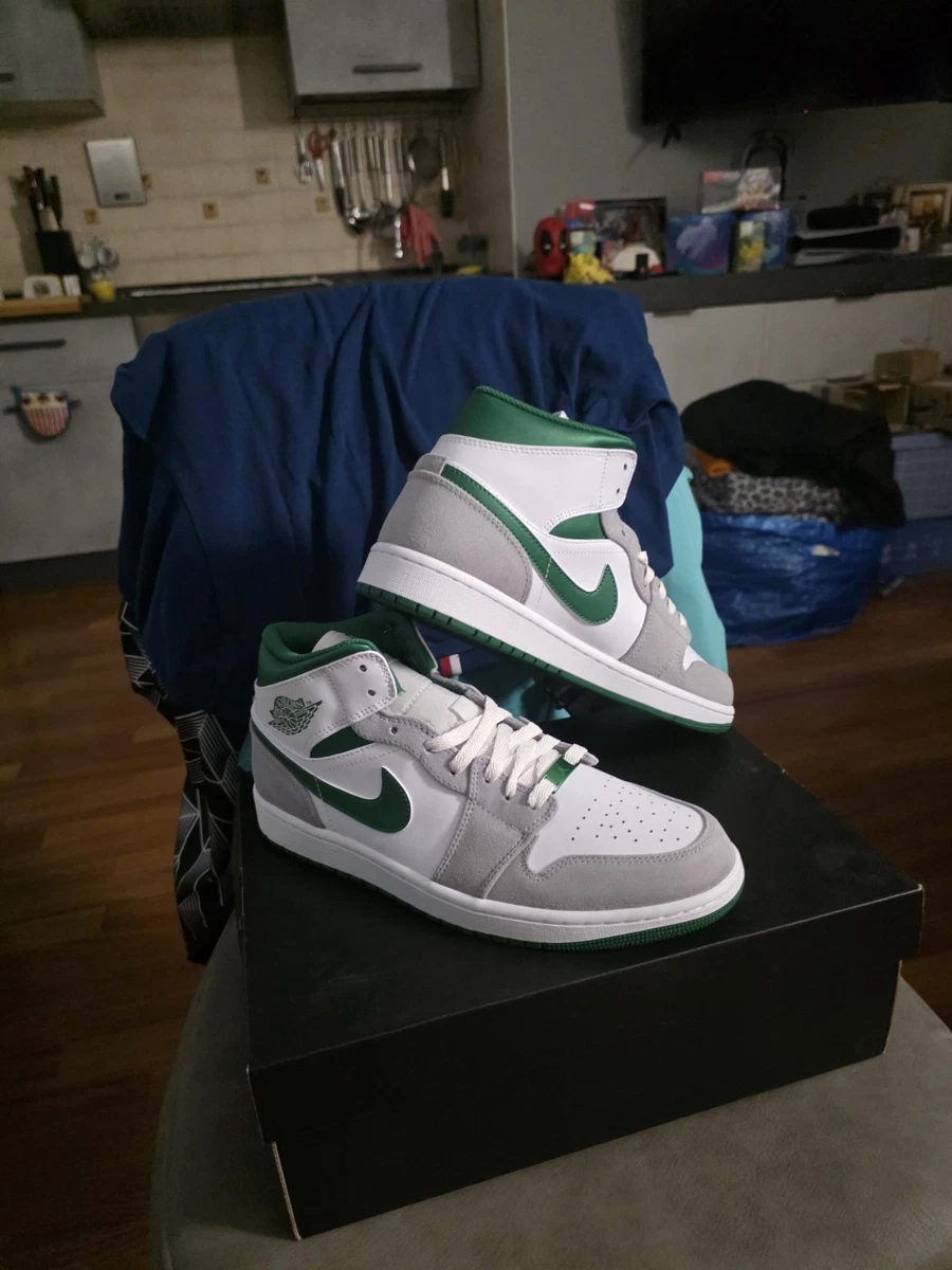 Jordan 1 SE Mid Grey Pine Green - огромный выбор по лучшим ценам