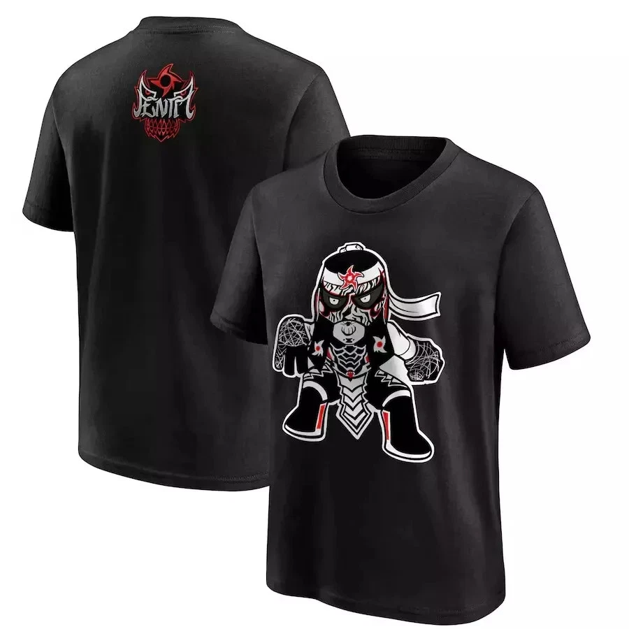 Wrestling Entertainment Penta Cartoon T-Shirt - Black S-5XL