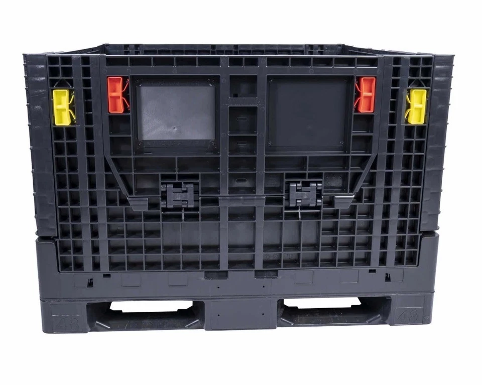 NUEVO 48x45x34 Gaylord Plegable Envío a Granel Palet Contenedores Contenedores Contenedores Foto 3 de 4