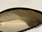 Black & White Diamond Pattern Makeup Bag Zip Pouch with Zipper Closure — photo 2
