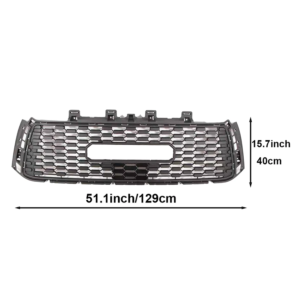 Grelha frontal com letras estilo TRD Toyota Tundra 2010-2013 - Imagem 2 de 4