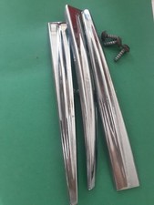 Chrome Insert 1 For Lincoln Mks 20 Wheel 3929 Oem R2pfc-a Chrome 13 14 15 16