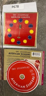 The Essential American Singers CD 1992 No Case #P678