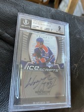 2006-07 UPPER DECK TRILOGY ICE SCRIPTS #I SWG WAYNE GRETZKY