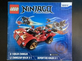 LEGO NINJAGO Rebooted 70727 X-1 Ninja Charger 100% Complete W/ Minifigs & Box