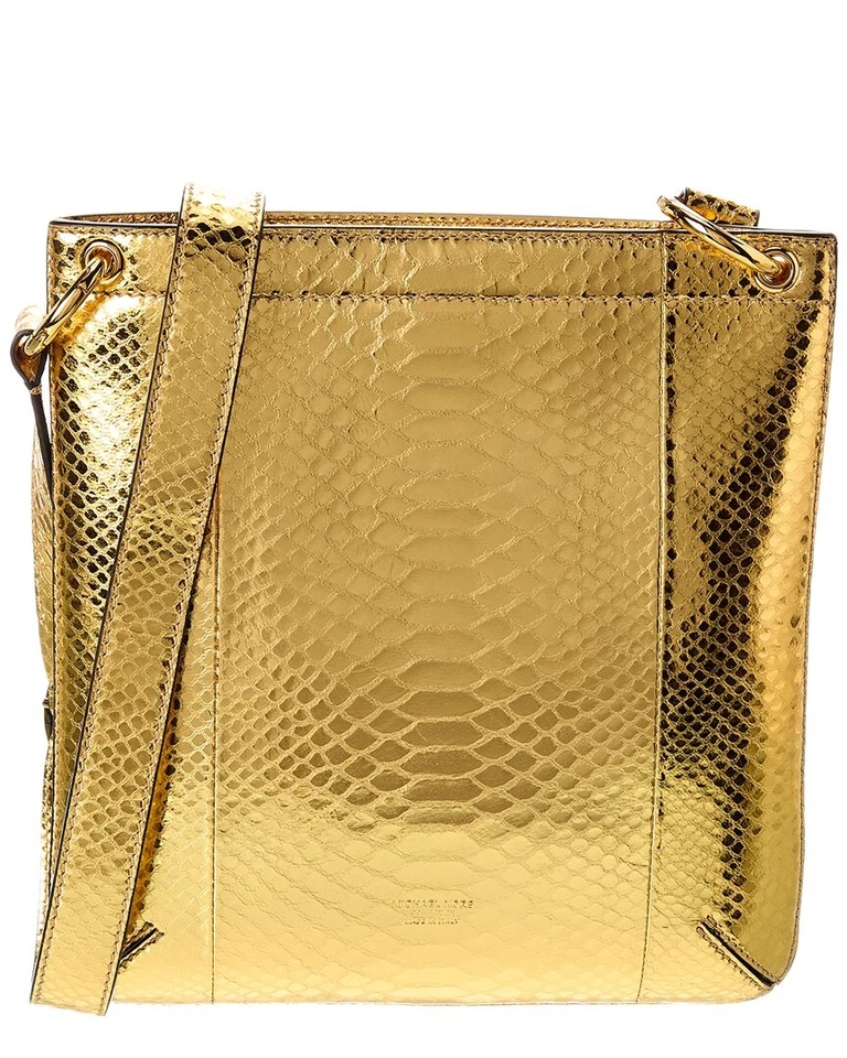 Bolso Bandolera Michael Kors Collection Tate Pequeño Cuero Repujado en Pitón