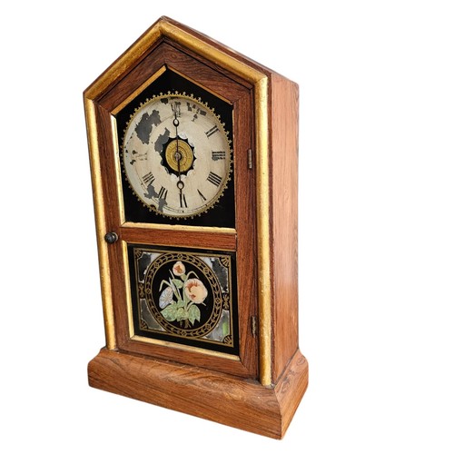 Jerome & Co Tuscan Clock Cira 1820-1856 Serviced And Working Read Description - Picture 3 of 12