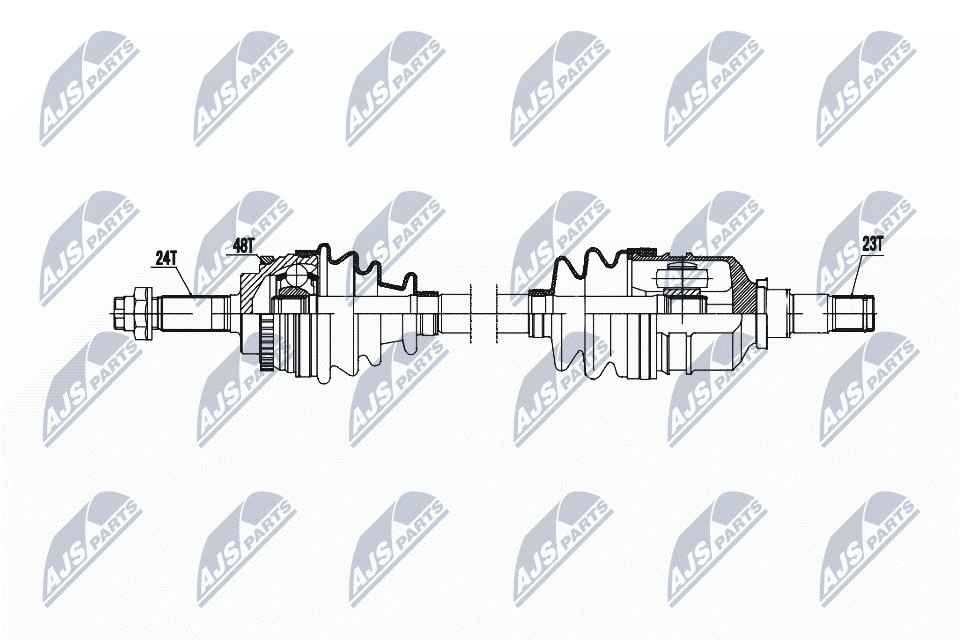 Driveshaft For Toyota Yaris 1.3 99-05 /Left/ - Image 9