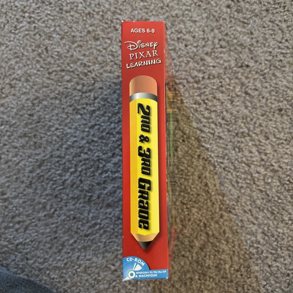 Disney Pixar Learning 2nd & 3rd Grade 2 Deluxe PC CD-ROM MAC Brand New Sealed - Image 4 of 4