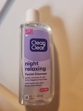 Clean Clear Night Relaxing Facial Cleanser Oil Free 8 oz.