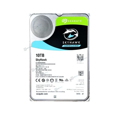 Seagate ST10000VX0004 SkyHawk 10TB 3.5'' SATA 7.2K 256MB 6Gb/s Hard Drive - Image 1 of 4