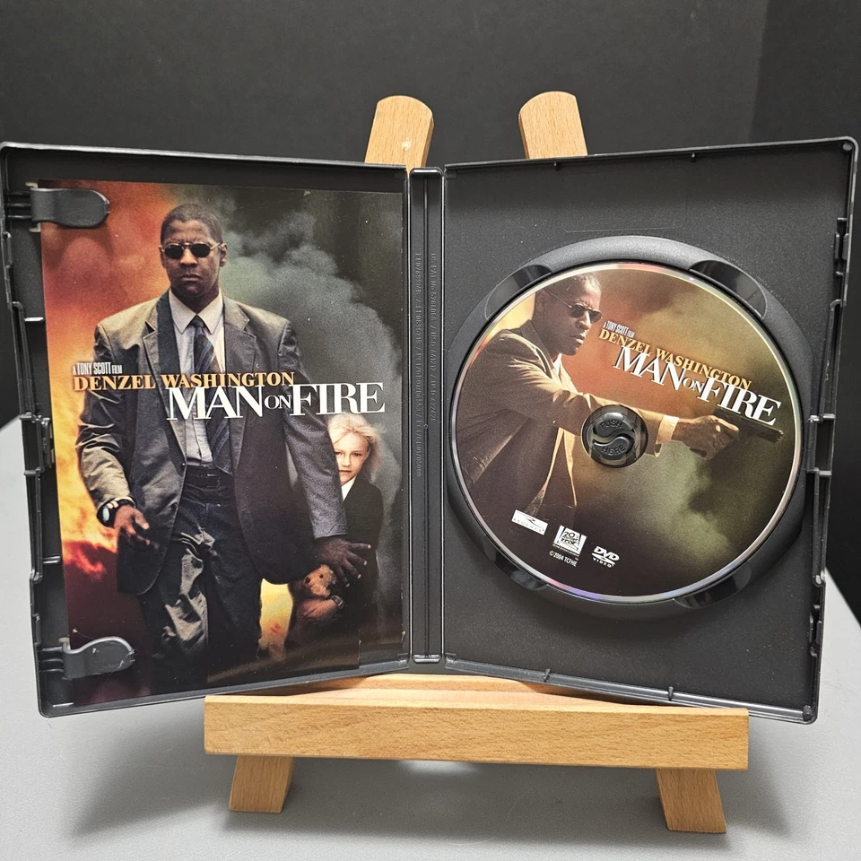 Man on Fire (DVD, Widescreen, 2004) - Image 2 of 4