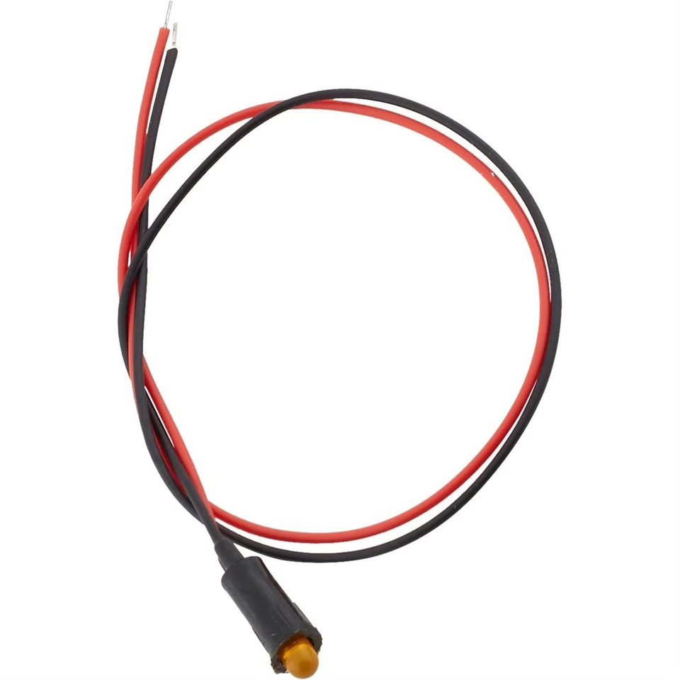 Lâmpadas indicadoras LED azuis universais, 5/32 polegadas - Imagem 3 de 4