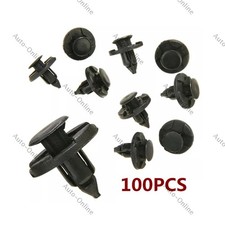 100pcs Trim Push Clips Fasteners Fits Infiniti G35 Coupe 2003-2007 01553-09321