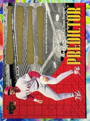 1997 Upper Deck #P28 Juan Gonzalez Predictors