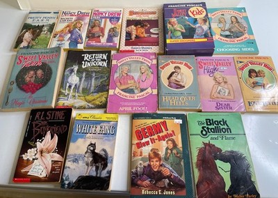 Sweet Valley Kids Twins High Francine Pascal Nancy Drew R.L. Stine 20 Books Lot