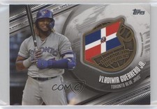 2020 Topps Global Game Medallions Black 61/149 Vladimir Guerrero Jr #GGM-VG 00d2