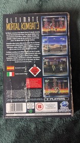 Ultimate Mortal Kombat 3 Sega Saturn Pal CIB