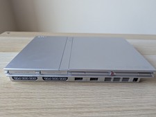 SONY PLAYSTATION 2 PS2 SLIM SILVER CONSOLE SYSTEM ONLY SCPH-70003