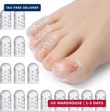 50 Pcs Silicone Anti-Friction Toe Protector, Toe Covers for Women,