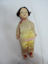 ANTIQUE Armand Marseille Oriental Bisque Girl Doll- 1900's - Original Clothes