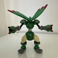 2001 Bandai Digimon RAPIDMON 6" Action Figure TOY (No Hand Rockets see pics)