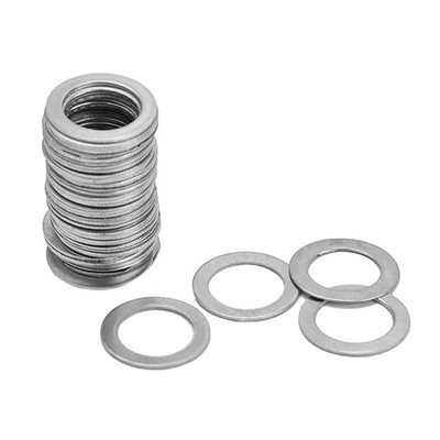  50 Stücke Edelstahl Flache Maschine Washer Unterlegscheibe Innendurchmesser 9mm