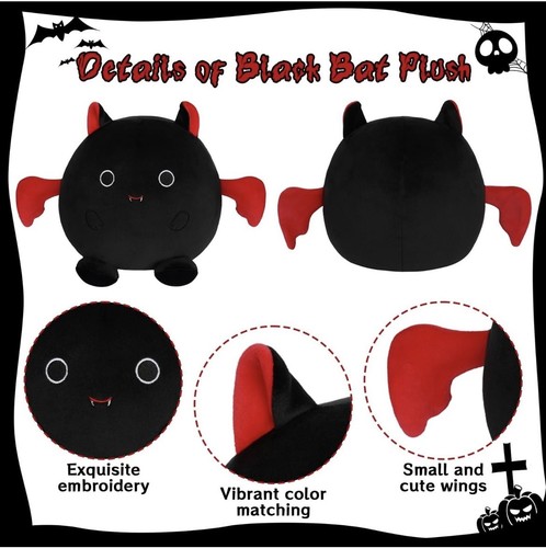 Halloween Bat Plushy New Mowatusy - Picture 3 of 4