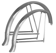 26" Fender Set Flared Adjustable Middleweight 68mm Chrome