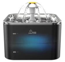 Kitty Spout Cat Water Fountain,101oz/3L Stainless Steel Dog PET Water Fountain