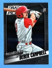 2014 Panini Prizm Perennial Draft Picks #97 Derek Campbell Philadelphia Phillies
