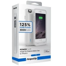 3000 Mah External Battery Protective Case For iPhone 6 - White
