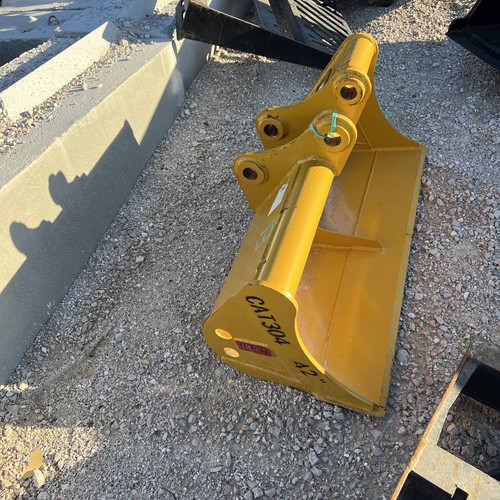 Cat 304 42 inch bucket Mini Excavator Ditching Bucket New eBay