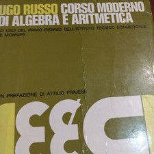 Libro Ugo Russo CORSO MODERNO DI ALGEBRA E ARITMETICA - 1974 Prima Ristampa - 6
