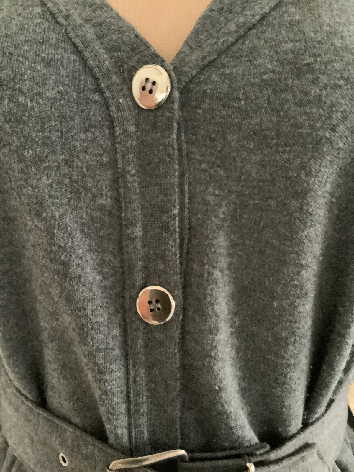 Vintage Basic Editions Long Sleeve Soft Knit Belt… - image 6