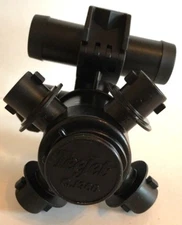 TeeJet 1" double nozzle body (4 tips) for dry boom QJ364C-**-NYB (see desc)