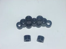 8 Pr .435 - .447AFX G+ Tyco Magnum Slot Car Tires UltraTire Black Silicone C 1